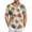 Red011, variant on QHRMKOG Men Shirt Loose Fit Tropical Print Short Sleeve Hawaiian Shirts Light Holiday Button Down Beach Shirt Summer Fashion Shirts Green 4XL