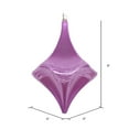 thumbnail image 3 of Vickerman 8" Orchid Candy Glitter Drop Christmas Ornament, 3 of 3