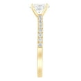thumbnail image 5 of Unique Moments 1 ct Oval Lab Grown Diamond Engagement Ring 14K Yellow Gold, 5 of 5