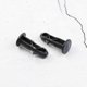 thumbnail image 3 of Hinge Bolts and Pins for Outdoor Trash Can Lids, Fits 240/120/100/60L Bins, 65mm x 18mm, Black Plastic, 3 Pairs, 3 of 5
