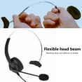 thumbnail image 6 of Xinyolin H300 Customer Service Headset Lossless Noise Reduction Breathable 3.5mm RJ9 MIC Long Cable Call Center Headphone for Telemarketing, 6 of 8