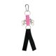 thumbnail image 4 of Correa para sujetar pompones, accesorios para porristas, llaveros, lazos para el cabello, decoraciones para porristas Rosa y negro, 4 of 9