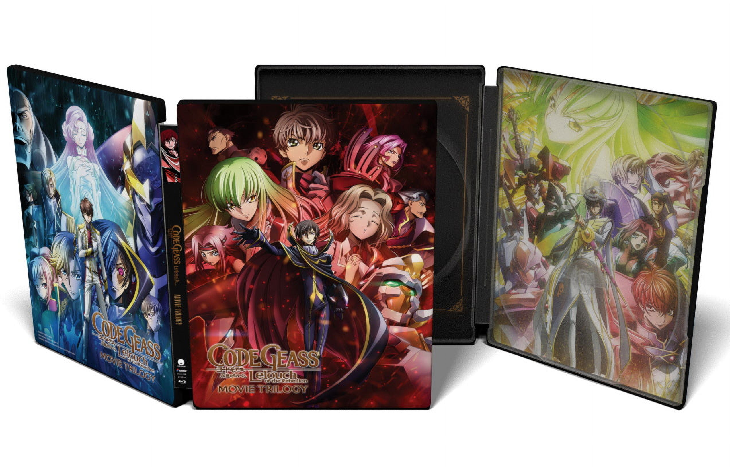 Code Geass Lelouch of the Resurrection Steelbook DVD/Blu-ray New Sealed