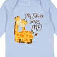 thumbnail image 4 of Inktastic My Nana Loves Me Boys or Girls Long Sleeve Baby Bodysuit, 4 of 5