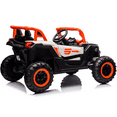 thumbnail image 2 of 24V Ride on Car w/ Remote Control, 4WD Powered Electric Off-Road UTV with 4*200W Motors, Orange2, 2 of 6