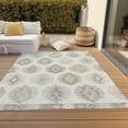 thumbnail image 6 of Addison Rugs Chantille Indoor/Outdoor Transitional Southwest Ivory Washable Rectangle Rug, 8' x 10', 6 of 6