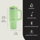 thumbnail image 2 of Contigo Streeterville Vaso de 30 oz, acero inoxidable aislado al vacío, a prueba de fugas, frío durante 29 horas, cabe en portavasos, pepino, 2 of 9