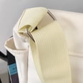 thumbnail image 3 of Bolsa De Hombro Bolsos de hombro Mochila escolar de moda casual con insignia para adolescente (Beige) Sywqhk Para Estrenar, 3 of 8