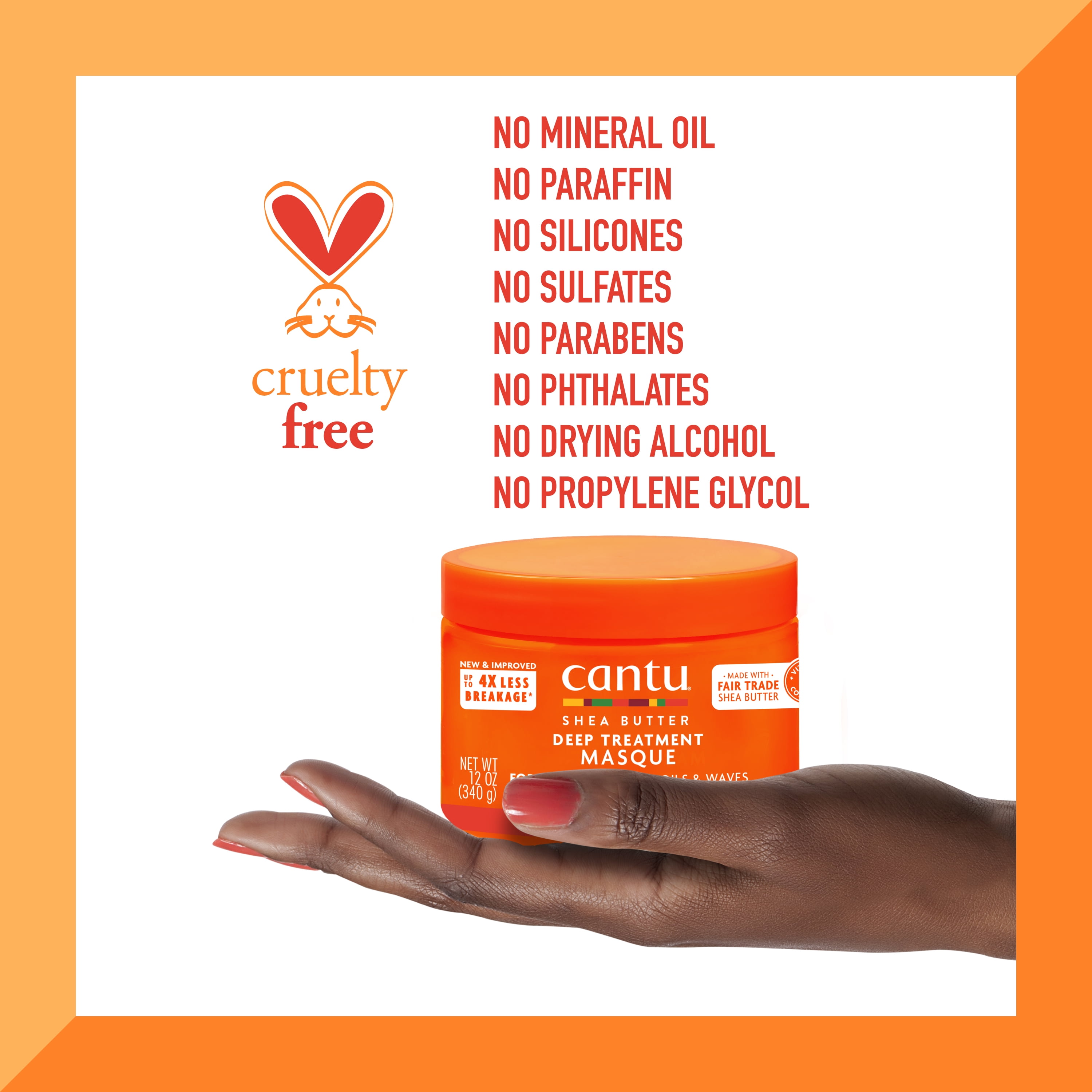 Cantu Shea Butter Deep Treatment Masque, 12 oz