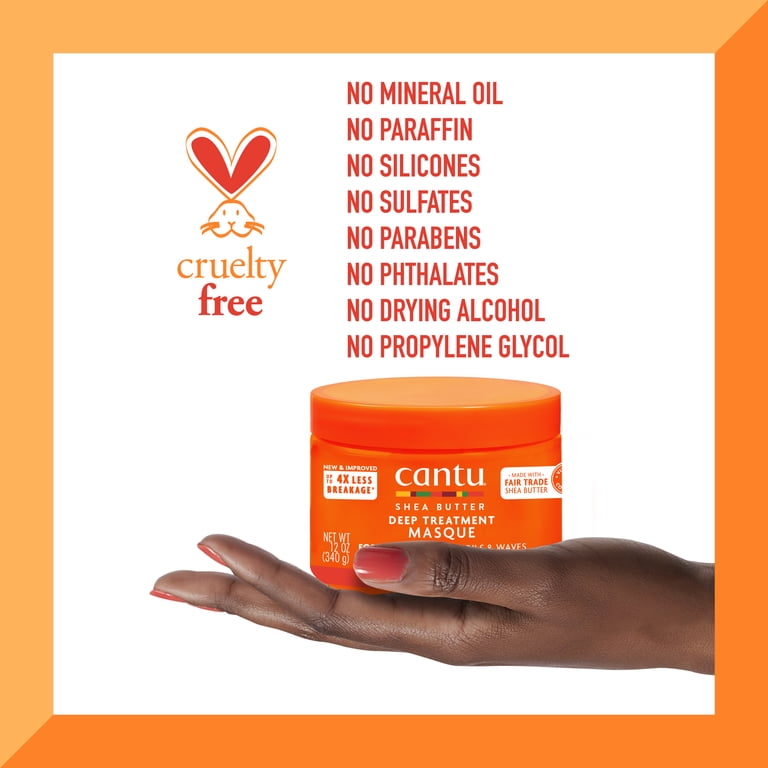 Cantu Shea Butter Deep Treatment Masque, 12 oz photo 6