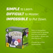 GoLo Golf Dice Game by Zobmondo!! For families and kids. Award winning fun game for home or travel! Ages 6 years and up.