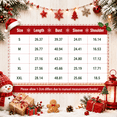 thumbnail image 3 of MOUSYA Christmas Sweatshirt Women Merry and Bright Christmas Shirt Christmas Crewneck Pullover Casual Blouse Tops, 3 of 10