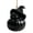 Black Cat, variant on 1 Pc Halloween Forest Animal Pumpkin Ornaments Cozy Forest Woodland Christmas Ornaments for Christmas Tree Pumpkin Animal Decor 2D Acrylic Hanging Ornament for Home Decor, 3.14 Inch, Rabbit