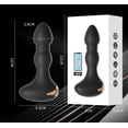 thumbnail image 6 of 10 Vibration Modes Prostate Massager Anal Vibrator ,Waterproof Usb Recharge Soft Silicone Butt Plug Vibrator For Men Couple - Manual, 6 of 7