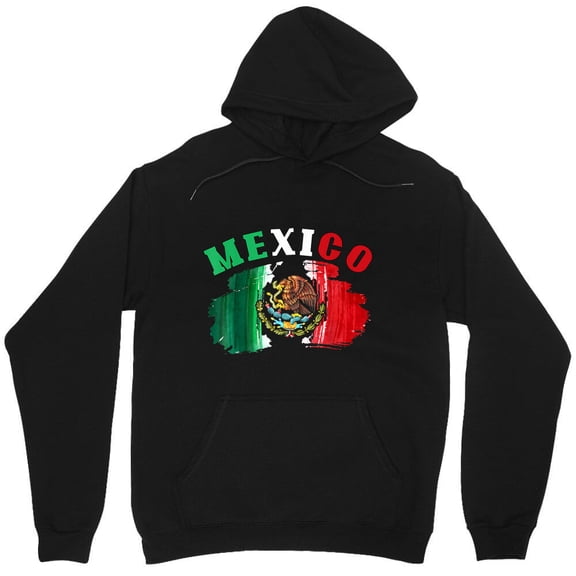 Mexico Mexican Flag Pride Eagle Graphic Red Green And White Patriotic M889 Unisex Hoodie, Up to Size 5XL