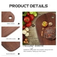 MANLINGDA Deli Cheese Wooden Cutting Board Charcuterie Board Kitchen