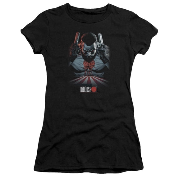 Bloodshot Blood Lines S/S Junior Women's T-Shirt Sheer Black