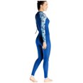 Men's Full Body Dive Skins Long Sleeve Back Zipper Wetsuit UV Sun