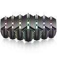 thumbnail image 5 of Mouse Colorful Glowing Gaming Mouse 4D Ergonomic Design, 5 of 5