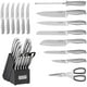 thumbnail image 5 of Cuisinart C77SS-15PG 15pc German Stainless Steel Hollow Handle Cutlery Block Set, 5 of 5