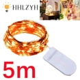 thumbnail image 2 of 1M 2M 3M 5M LED Copper Wire String Lights Fairy Light Outdoor Garland Wedding Light for Home Christmas Garden Holiday Decoration, 2 of 5