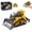 Bulldozer, variant on Wiggos Mini Excavator Toy, 1:64 RC Construction Vehicle Set, 2.4GHz Mini Remote Control Excavator Dump Truck Bulldozer Forklift, Remote & APP Dual Control, Lights Sounds, Rechargeable
