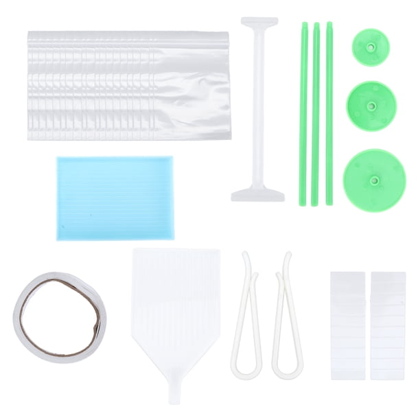 Kit de diamantes de imitación para manualidades, herramientas para pintar diamantes de imitación, juego de diamantes de imitación de plástico, kit de diamantes de imitación de cristal True Excellence