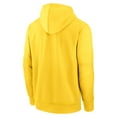 thumbnail image 3 of Men's Nike  Gold Boston Red Sox Authentic Collection City Connect Therma Pullover Hoodie, 3 of 3