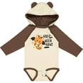 thumbnail image 3 of Inktastic Halloween Hugs with Cute Vampire Cat Bat Boys or Girls Long Sleeve Baby Bodysuit, 3 of 5