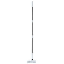 geerera Cleaning Brush with Long Handle, Stiff Bristle Scrubbing Brush, Floor Scrubber Brush for Bathroom, Bathtub, Tub, Tile Floors, Garage and Patio,43.3 inch