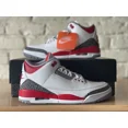 thumbnail image 1 of New Nike Air Jordan 3 Retro Fire Red Cement Black 2022 DN3707-160 Mens Size 12, 1 of 6