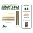 thumbnail image 6 of Vita 12' x 12' Freemont White Vinyl Pergola, VA42044, 6 of 8