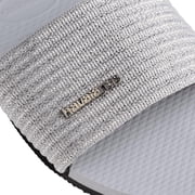 Havaianas Womens You Malta Sandal - Metallic Summer Sandals for Women - ICE GREY, 7/8