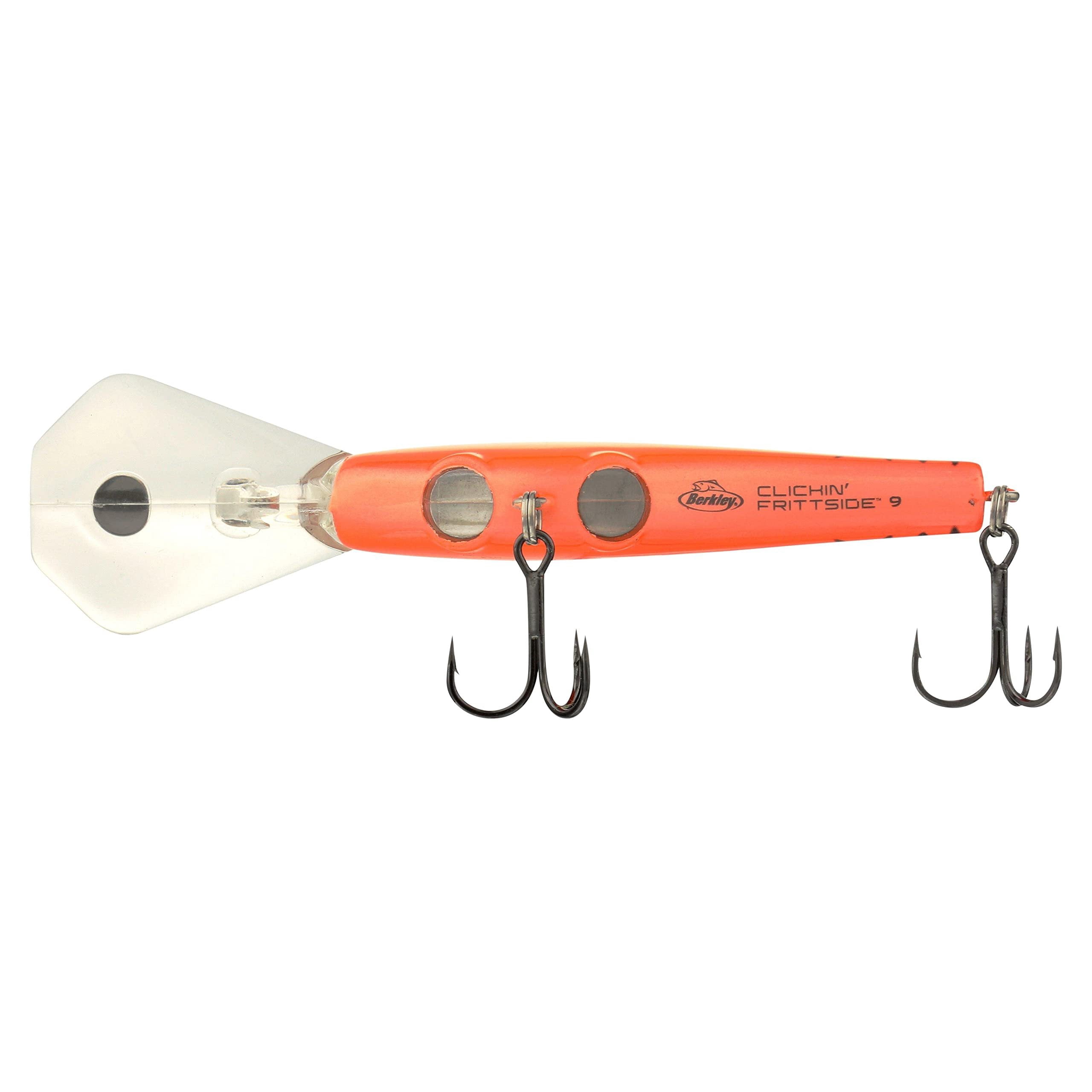 Berkley Clickin’ Frittside Fishing Lure, Blaze, 9 (1/2 oz)