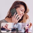 thumbnail image 7 of for Samsung Galaxy S24 Case with 360°Rotatable Magnetic Ring Stand, Compatible with Mag-Safe [Military Grade Drop Protection] Translucent Slim Phone Case for Samsung Galaxy S24,6.2",Black, 7 of 7