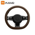 thumbnail image 4 of Maiwei Car Steering Wheel Cover Genuine Leather Skidproof Auto Steering-wheel Cover Anti-Slip Universal Embossing, 4 of 9