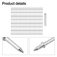 thumbnail image 3 of 100Pc Eamless Nail Double Headed Base Thread with Sleeve Tool for Concrete Walls B, 3 of 9