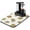 Sunflower Floral-87, variant on Washable Rubber Sunflower Cute Floral Dish Drying Mats for Kitchen Counter Home Large Coffee Bar Pad Accessories and Decor for Utensils Stemware 19.5''x12''