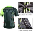 thumbnail image 4 of Men’s Cycling Jersey Road Bike Clothes for Men Short Sleeve Set Bicycle Shirts Green XXL, 4 of 7