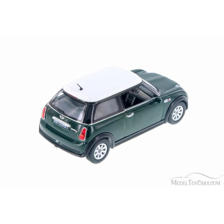 ミニカー Mini Cooper Premium Series MINI Cooper S Hard Top, Green - Kinsmart 5059SD - 1/28 Scale