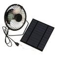 thumbnail image 2 of Clearance! Outdoor Portable 2.5W 5V Solar Panel Fan USB Solar Charging Power Supply With Fan Used To Charge Electronic Devices Such As Phones Tablets And Cameras Calf Stretch Box Deal ofthe Day19, 2 of 7