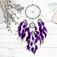 thumbnail image 2 of Vikakiooze Colors Feather Dream Catchers for Bedroom Wall Decoration for Kids, 2 of 2