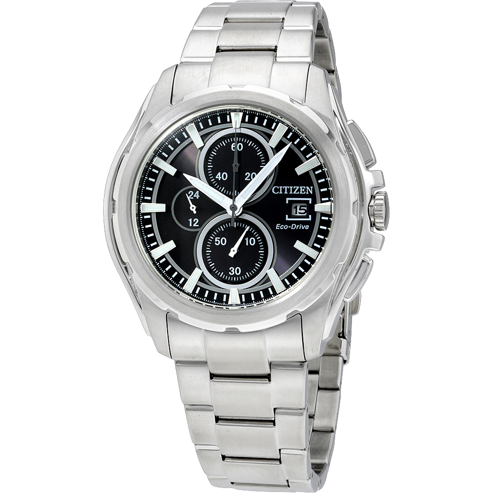 CITIZEN Citizen Men s Stainless Steel Silver Black Dial Watch CA0270 CITIZEN Citizen Men s Stainless Steel Silver Black Dial Watch CA0270