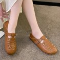 thumbnail image 5 of TOWED22 Womens Soft Mesh Lightweight Slip on Flats Shoes(Brown,8), 5 of 5