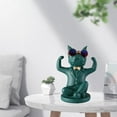 thumbnail image 4 of Creative Rack Bottle Holder Sculpture Dog Sculpture Estatua Decorativa para Cafe Bar Hotel Cocina Decoración de Decoració Verde perfecl soporte para vino debajo del gabinete, 4 of 7