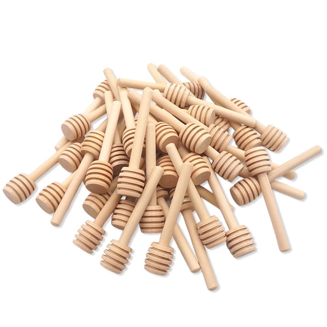 Ounissouiy 1 Juego de varillas agitadoras de miel, Material de Premium resistente, palitos de miel, varillas para revolver café convenientes para Herramientas y accesorios para hornear Ounissouiy HA061180-00