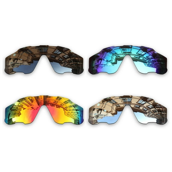 Vonxyz 4 Pack Polarized Replacement Lenses for Oakley Jawbreaker OO9290 Sunglasses