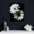 thumbnail image 4 of COMIO Canvas Prints Wall Art For Home and Office Wall Decoration Black And White Diasy Canvas Artwork Print Painting Picture Flower Modern Abstract Unframe Wall Art for Living Room Bedroom, 4 of 4