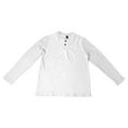 thumbnail image 4 of BLCHUNen Hauts d'Automne pour Hommes en Molleton à Boutons Col Ras du Cou Chandail Couche de Base Ajustée Chaud Tenue de Détente Décontractée Manches Longues Hauts, 4 of 5
