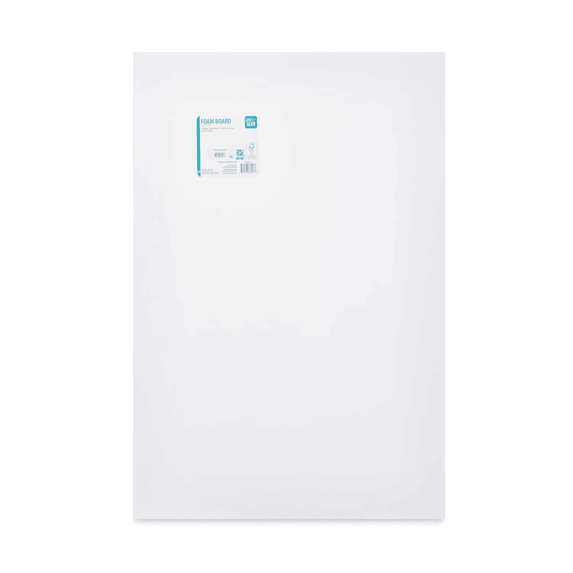 Pen+Gear White Foam Board, 20" x 30"